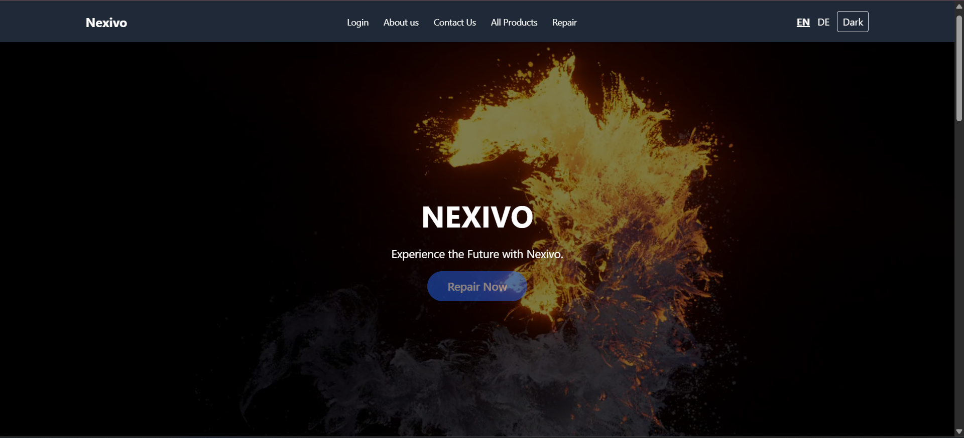 Nexivo Mobile Shop Website